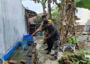Bhabinkamtibmas Polsek Siantar Barat Dorong Warga Binaan Dukung Ketahanan Pangan.