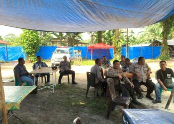 Polsek Tanah Jawa Amankan Kejuaraan Motorcross & Super Grasstrack 2025.