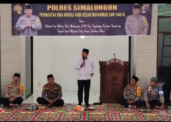 Polres Simalungun Gelar Peringatan Isra Mi'raj 1446 H, Tekankan Peningkatan Kualitas Ibadah & Kinerja.