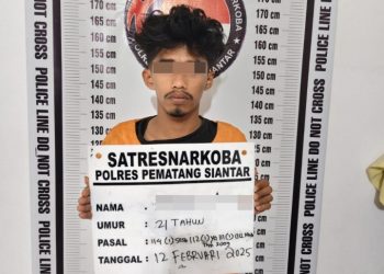 Pria Gang Komet Berhasil Ditangkap Sat Resnarkoba Polres Pematangsiantar Tangkap Miliki Sabu & Ganja.
