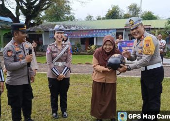 Kasat Lantas Polres Simalungun Turun Langsung, Sosialisasikan Keselamatan Berlalu Lintas di Sekolah.