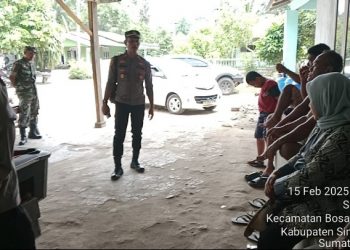 Polres Simalungun Gelar Sosialisasi Anti Narkoba & Balap Liar di Kecamatan Bosar Maligas.