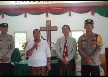 Polres Simalungun Gelar Minggu Kasih, Bagikan Sembako & Himbau Keamanan.