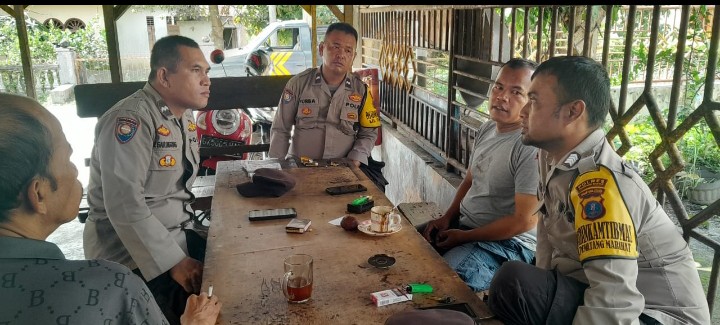 Bhabinkamtibmas Polsek Siantar Marihat Respon Pengaduan Warga Binaan.