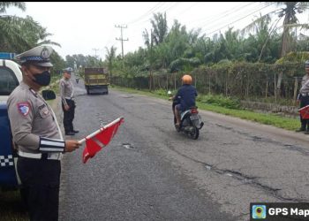 Sat Lantas Polres Simalungun Gelar Patroli Sore Antisipasi Balap Liar & Kejahatan Jalanan.