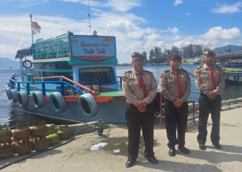 Aipda Rolan Manik, Garda Terdepan Jaga Keamanan Wisatawan di Simalungun.