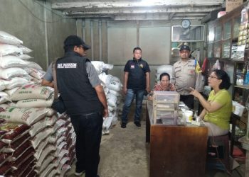 Satgas Pangan Polres Simalungun Lakukan Pengecekan Harga Pasar Jelang Ramadhan di Tanah Jawa, Simalungun.
