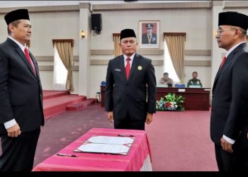 Serah Terima Jabatan Bupati Simalungun. DR H. Anton Achmad Saragih Resmi Pimpin Simalungun 2025 - 2030.