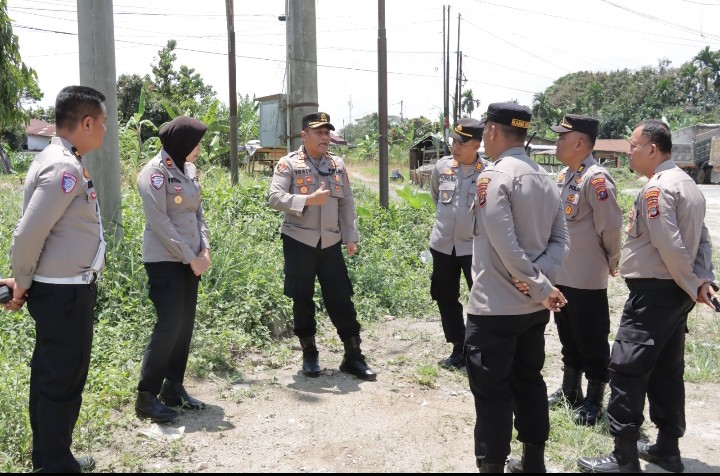 Jelang Perayaan Idul Fitri Tahun 2025, Kapolres Pematangsiantar Tinjau Kesiapan Ruas Tol Simpang Panei & Ringroad.