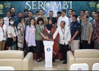 Wali Kota Pematangsiantar Wesly Silalahi SH, MKn diwakili Wakil Wali Kota Herlina Buka Secara Resmi Kick Off Semarak Rupiah Ramadan dan Berkah Idul Fitri (SERAMBI) di Kantor Perwakilan Bank Indonesia (KPw BI).