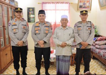 Gandeng Tokoh Agama Jaga Kamtibmas, Kapolres Pematangsiantar Silaturahmi Kepada Ketua MUI Kota Pematangsiantar.
