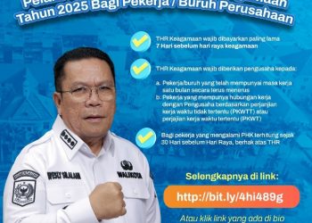 Wali Kota Pematangsiantar Himbau Perusahaan Bayar THR Pekerja.