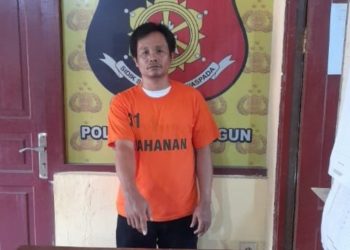 Sat Reskrim Polres Simalungun Berhasil Tangkap Pelaku Perjudian Togel Di Silau Kahean.