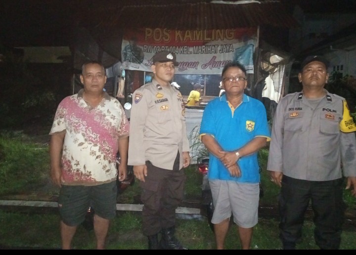 Cegah Aksi Premanisme Di Jalan Melanthon Siregar Gang Pede, Polsek Siantar Marihat Laksanakan SALING.