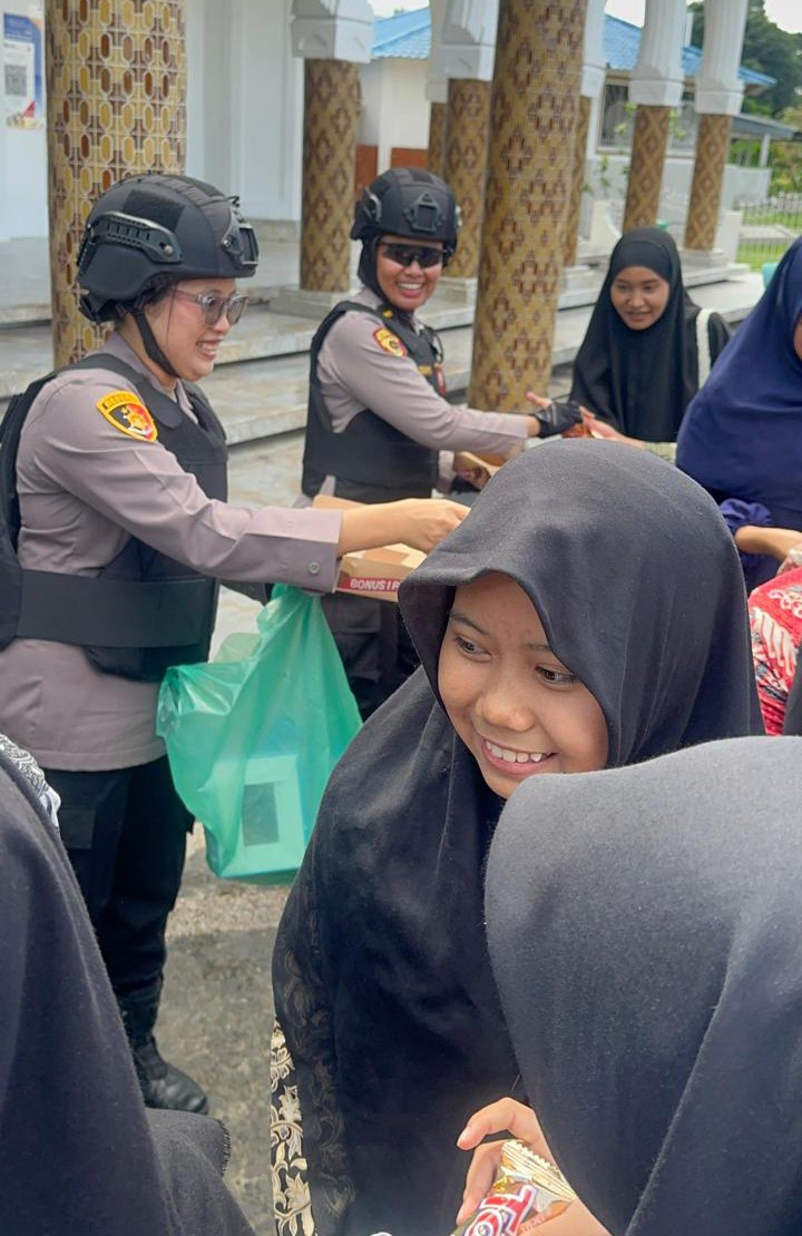 Cegah GuantibmasSrikandi Polwan Polres Pematangsiantar Patroli Dialogis.