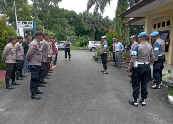 Dadakan, Bid Propam Polda Sumut Laksanakan Ops Gaktiblin di Polseķ Siantar Martoba.