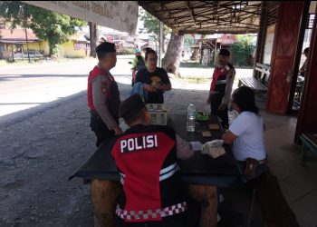 Antisipasi Guantibmas Kepada Masyarakat Jalan Parapat Sat Samapta Polres Pematangsiantar Patroli R4.