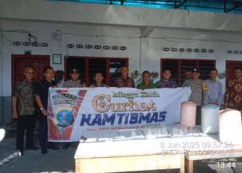 Polsek Siantar Barat Gelar Minggu Kasih Curhat Kamtibmas Sampaikan Pesan Himbauan & Layanan Polisi 110.