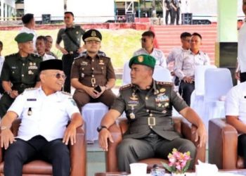Hadiri Sertijab Danyonif 122/TS, Bupati Simalungun Berharap Cepat Beradaptasi & Bekerjasama Dengan Stakeholder.