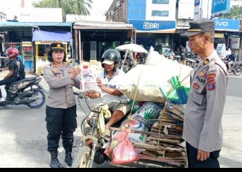 Polri Untuk Masyarakat", Polsek Siantar Utara Berbagi Sambut Hari Bhayangkara Ke - 79.