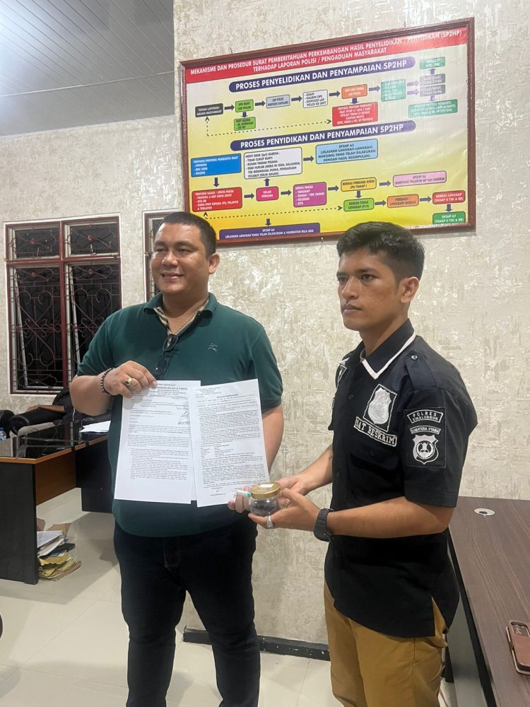 Saddan Sitorus SH, Kuasa Hukum Siti Nurbaya Simalango.