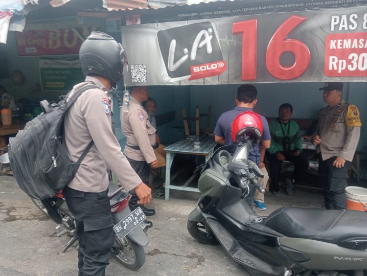 Tindaklanjuti Call Center 110, Polsek Siantar Selatan Amankan Seorang Pria Diduga Pungli di Jalan Pane.