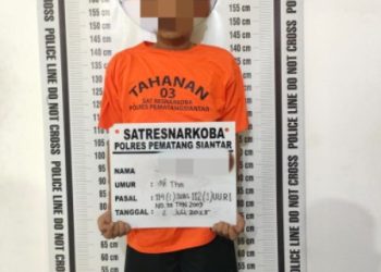 Miliki 14 Paket Sabu, Sat Resnarkoba Polres Pematangsiantar Amankan JS.