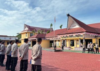 Polres Simalungun Perkuat Sinergitas Melalui Apel Pagi, Wujudkan Keamanan Yang Menyentuh Hati Masyarakat.