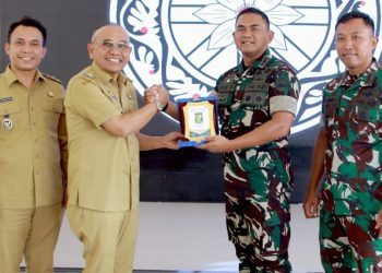 Terima Kunker Danrem 022/PT, Bupati Simalungun :"Pemkab Simalungun Siap Memberi Dukungan Penuh Kepada TNI Dalam Melaksankan Tugas".