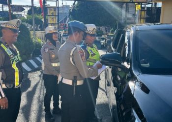 Operasi Patuh Toba 2025, Polres Pematangsiantar Lakukan Gaktibplin Terhadap Personil Polri & PNS.