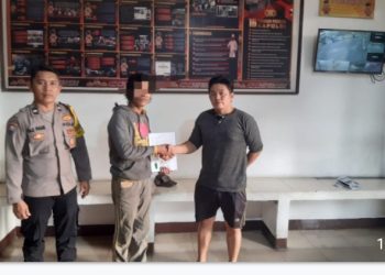 Dugaan Percobaan Pembakaran Kios di Pasar Dwikora Parluasan Berakhir di Polsek Siantar Utara Dengan Mediasi.