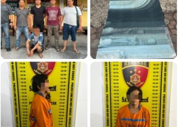 Sat Reskrim Polres Pematangsiantar Berhasil Mengamankan Terduga Pelaku Curat.