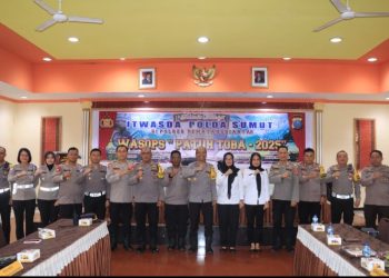 Polres Pematangsiantar Terima Kunker Tim Wasops Patuh Toba 2025 Polda Sumut.