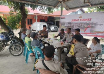 Jumat Curhat Polsek Tanah Jawa Buka Hati Untuk Rakyat.