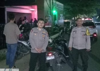 Respon Laporan Warga di Call Center 110, Polsek Siantar Timur Cek TKP Kebisingan di Cafe Rasa Sayang .