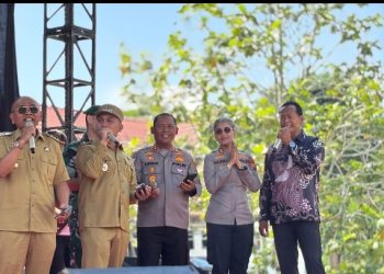 Kapolres Pematangsiantar Hadiri Pisah Sambut Dandim 0207/Simalungun.
