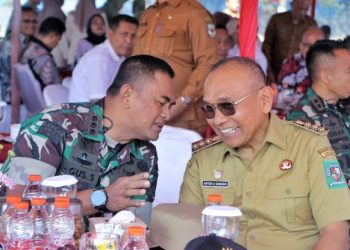 Hadiri Pisah Sambut Dandim 0207/Sml, Bupati Simalungun Dukung Penuh Pejabat Yang Baru.