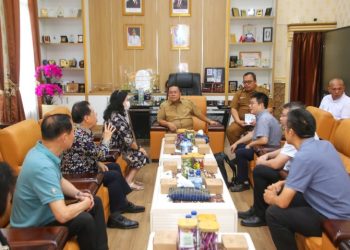 Wali Kota Pematangsiantar Wesly Silalahi, SH, MKn Terima Kunjungan Pihak Guangzhou WeTech Engineering Co Ltd Dari Cina.
