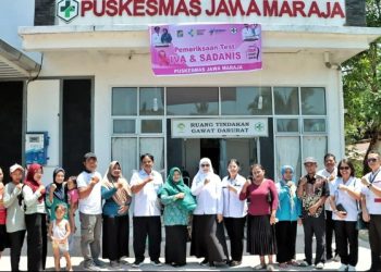 Kunjungan Kerja di Kecamatan Jawa Maraja Bah Jambi & Tanah Jawa, Ketua TP PKK Simalungun Lakukan Pembinaan 10 Program Pokok PKK.
