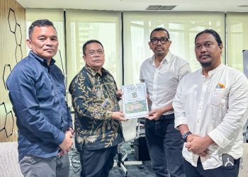 Wali Kota Pematangsiantar Wesly Silalahi, SH, MKn Menemui Staf Khusus  Menteri BUMN Bidang Komunikasi Publik, Arya Sinulingga.