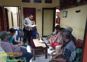 Polsek Siantar Marihat Selesaikan Masalah Warganya Dengan Problem Solving.