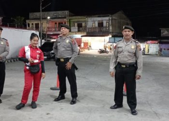 Sat Pamobvit Polres Simalungun Intensifkan Patroli Blue Light, Amankan Objek Vital & Tekan Aksi 3C di Parapat.