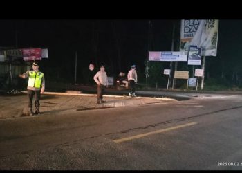 Polres Simalungun Gelar Patroli Skala Besar, Berhasil Cegah Gangguan Kamtibmas di Jalinsum.