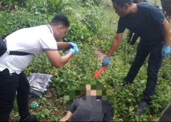 Diduga Sakit Jantung, Polsek Siantar Martoba Cek TKP Temuan Mayat di Jalan Tuan Rondahaim.