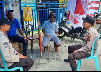 Cegah Karhutla, Sat Binmas Polres Pematangsiantar Sampaikan Himbauan Kamtibmas Kepada Masyarakat.