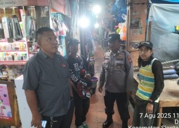 Cegah 3C & Premanisme Siang Hari, Polsek Siantar Barat Patroli Jalan Kaki.