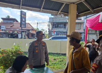 Kapolres Simalungun Turun Langsung Pimpin GPM, Target 12 Ton Beras Murah Untuk Rakyat.