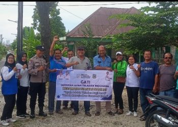 Polsek Siantar Marihat Hadiri Sosialisasi Gati di Kelurahan Suka Maju.