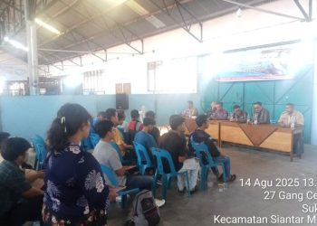 Polsek Siantar Marihat Hadiri Penutupan Pelatihan Las Listrik.