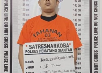 Miliki Sabu 1,56 Gram, Polres Pematangsiantar Amankan FCS Dipinggir Jalan.